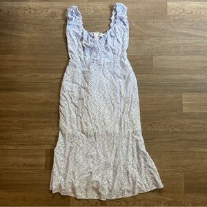 Floral Ruffle Sleeve Dress Petal and Pup